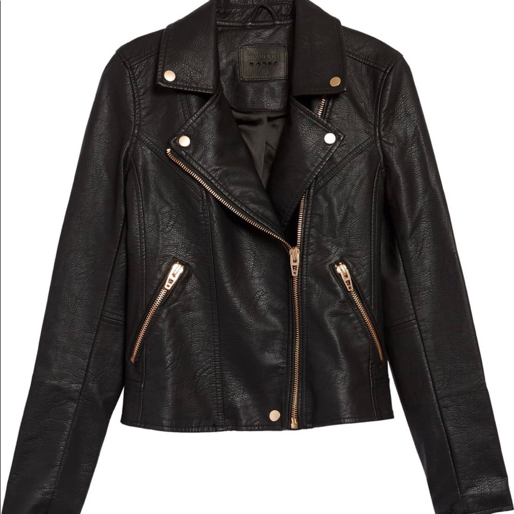 Blank NYC Leather Moto jacket